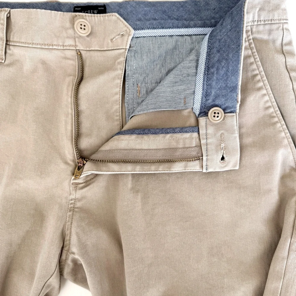 J. Crew 484 Slim Fit Stretch Chino Khaki Men’s Casual Pants Size 32